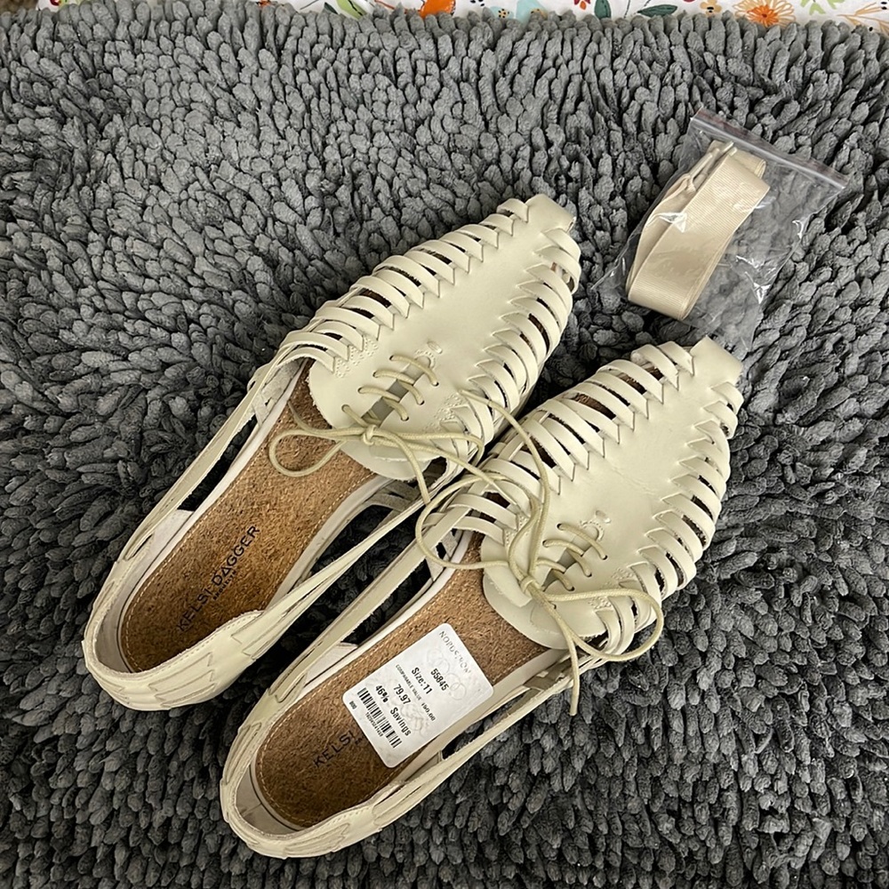 Size 11 leather shoe